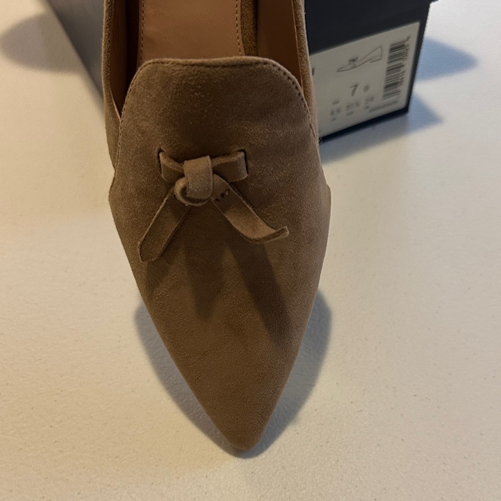 Cole Haan Women's Brown Suede Flats - Picture 2 of 7